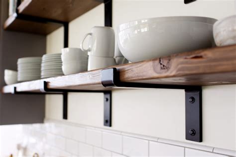 metal shelving brackets with hooks for kitchen shelves etsy|metal brackets for shelves small.